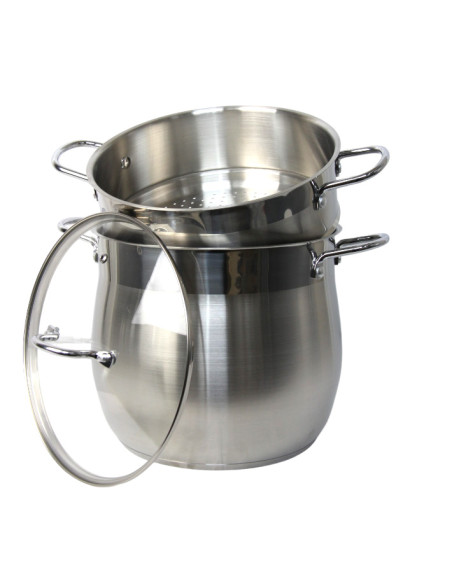 Couscoussier inoxydable 6 litres