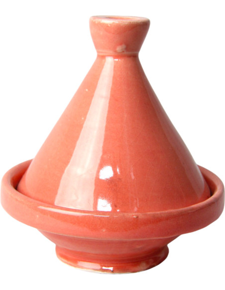 Mini tajine marocain rose 4,25 pouces