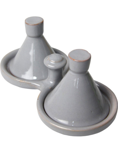 Tajine marocain à épices 2 gris