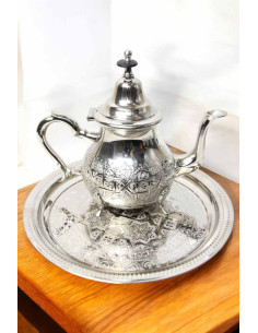 Service à thé marocain Salé – 4 personnes, théière 1 L 2