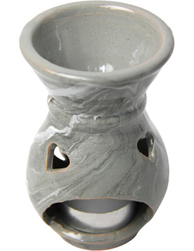 Diffuseur de parfum gris marbré