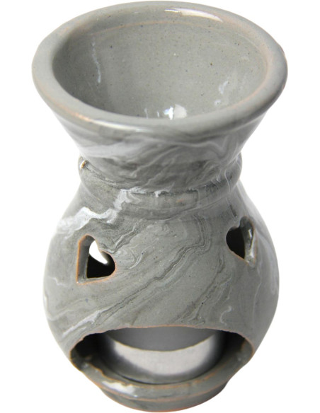 Diffuseur de parfum gris marbré