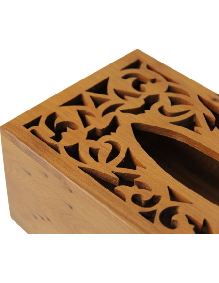 Thuya wood coat rack