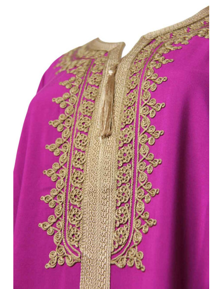 Djellaba pour femme rose