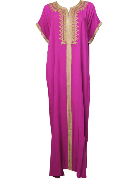 Djellaba pour femme rose