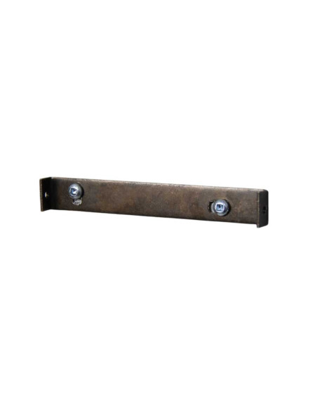 Brown cylindrical wall sconce