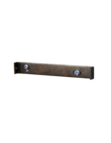 Multicolored cylindrical wall sconce