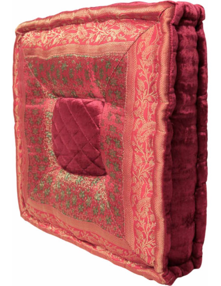 Coussin de sol indien couleur 1