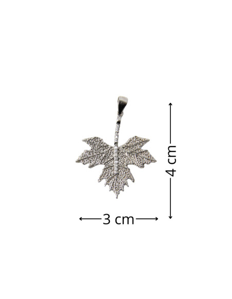Pendentif feuille d'érable