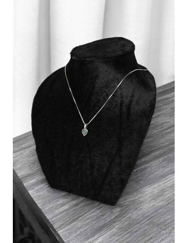 Collier en argent 925 à cœur