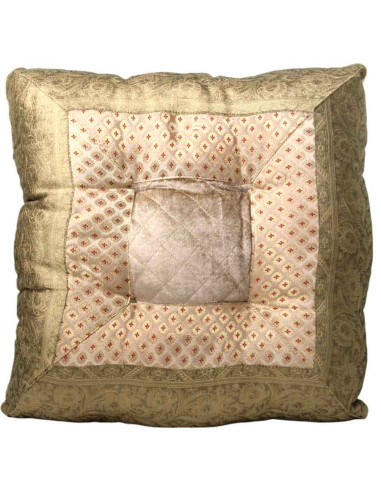 Beige Indian cushion