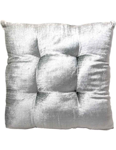 Coussin indien gris