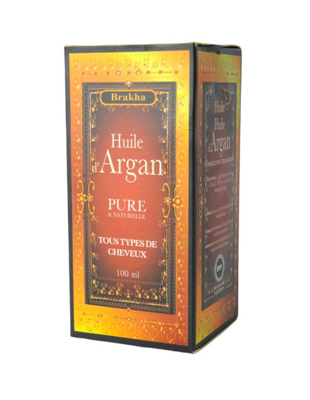 Huile d'argan pour les cheveux