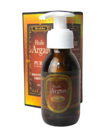 Huile d'argan pour les cheveux