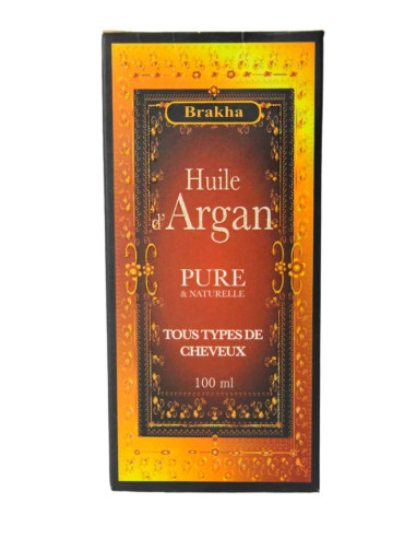 Huile d'argan pour les cheveux