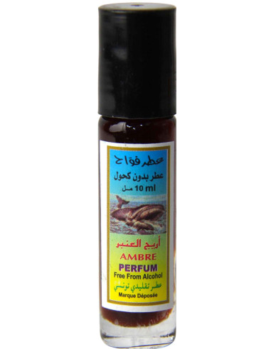 Amber Alcohol-Free Perfume Oil – 10 ml