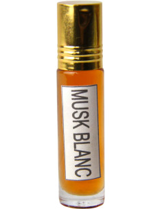 Huile parfumée Musc blanc sans alcool – 10 ml