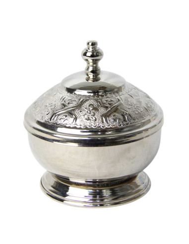 Moroccan sugar bowl in copper, model 1