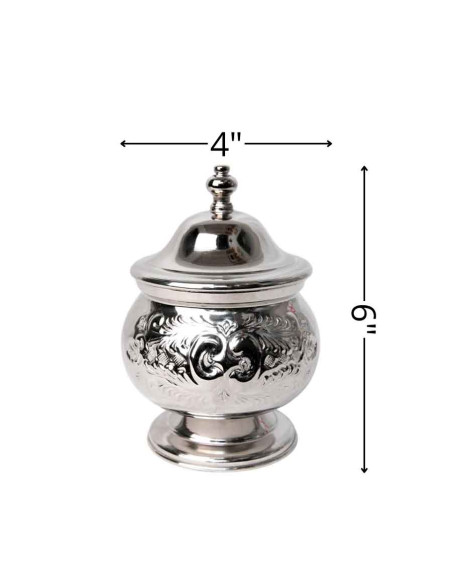 Sucrière marocaine en cuivre, modèle 4