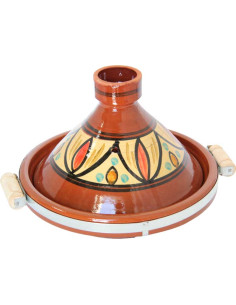 Tajine marocain en terre cuite 30 cm (12 po) – 4 à 6...