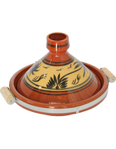 Tajine marocain en terre cuite 30 cm (12 po) – 4 à 6...