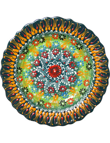 Assiette Turque 10 pouces Couleur 6