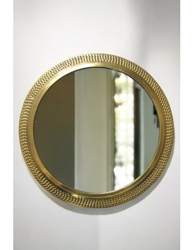 Miroir rond marocain 10,5 pouces