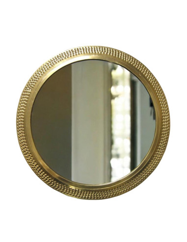 17-inch Moroccan round mirror