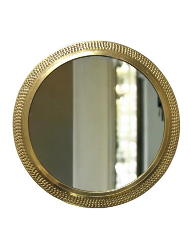 24-inch Moroccan round mirror
