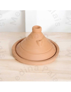 Tajine marocain en terre cuite sans vernis 25 cm (10 po)... 2