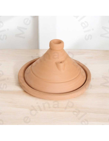 Unglazed Moroccan Clay Tagine 25 cm (10 in) –...