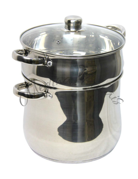 14L stainless steel couscous pot