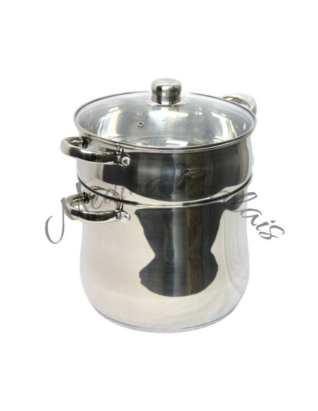 Couscoussier inox 6L