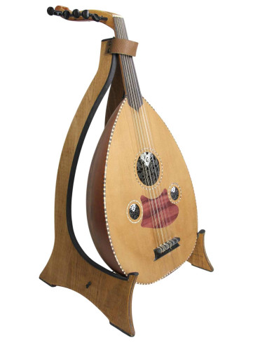 Support pliable en noyer pour Oud