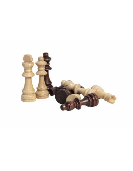 Wooden chess pieces, small