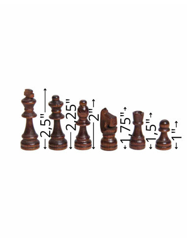 Wooden Chess Pieces