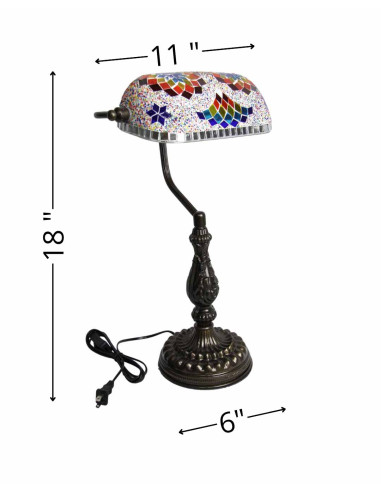 Banker's lamp, color 4