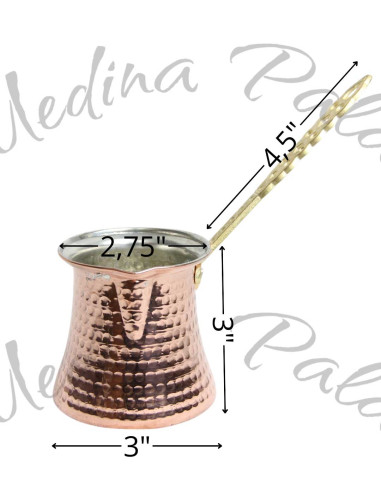 Cafetière en cuivre Taille 2
