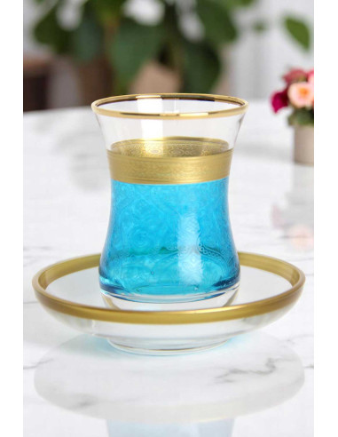 Verre à thé turc modèle 4