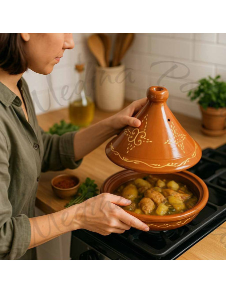 Moroccan Clay Tagine 30 cm (12 in) – Serves 4 to 6