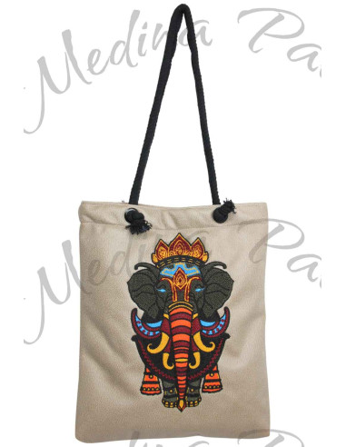 Tote bag à éléphant