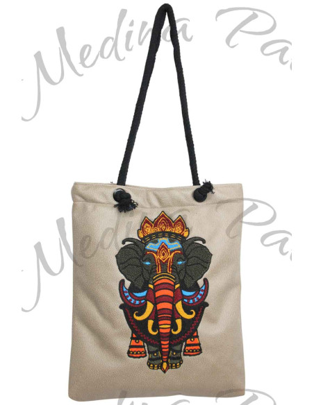 Tote bag à éléphant