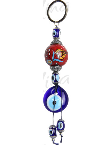 Blue Eye Keychain Model 1