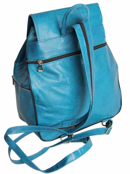 Blue backpack
