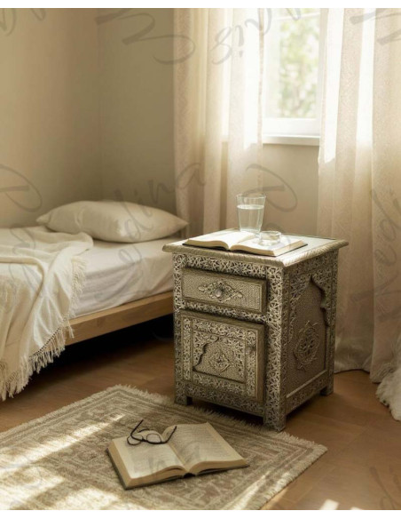 Table de nuit marocaine