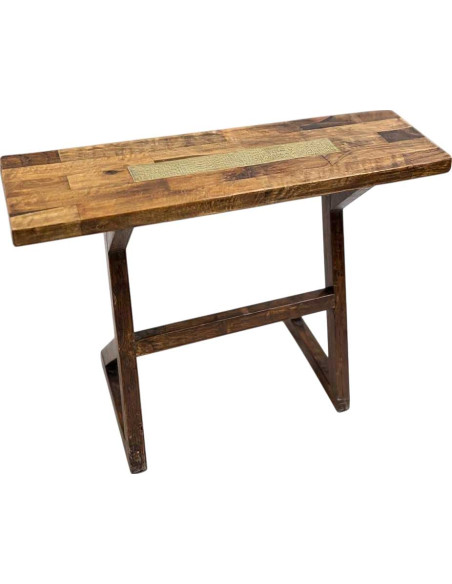Moroccan console table