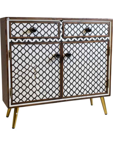 Moroccan storage cabinet