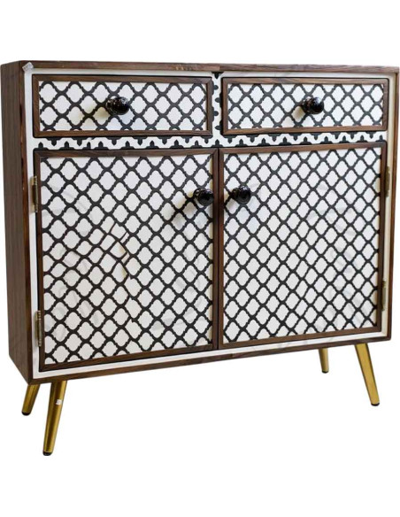 Moroccan storage cabinet