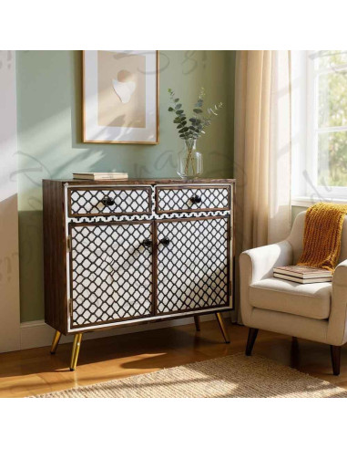 Moroccan storage cabinet