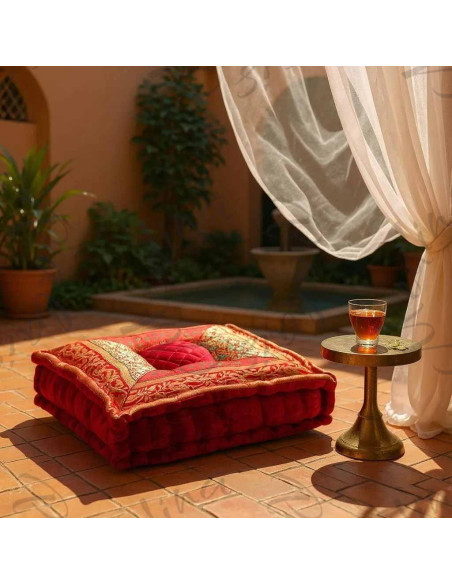 Indian floor cushion  color 1